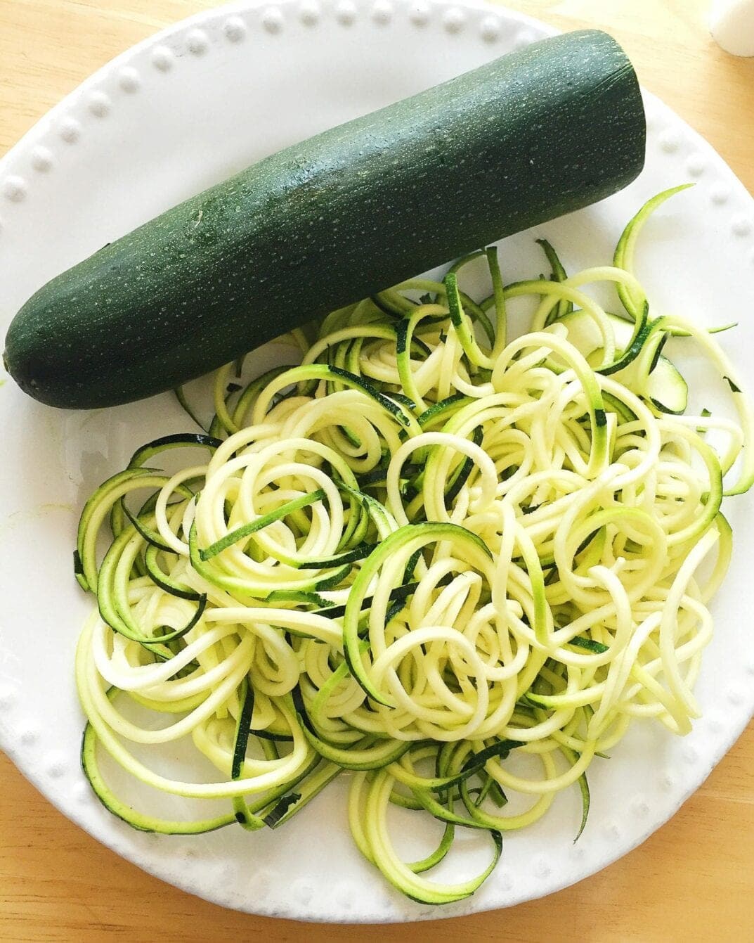 Zucchini Noodle Salad With Spicy Thai Peanut Sauce Nourish Move Love