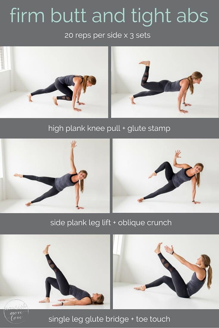 Firm Butt And Tight Abs Add-on - Nourish, Move, Love