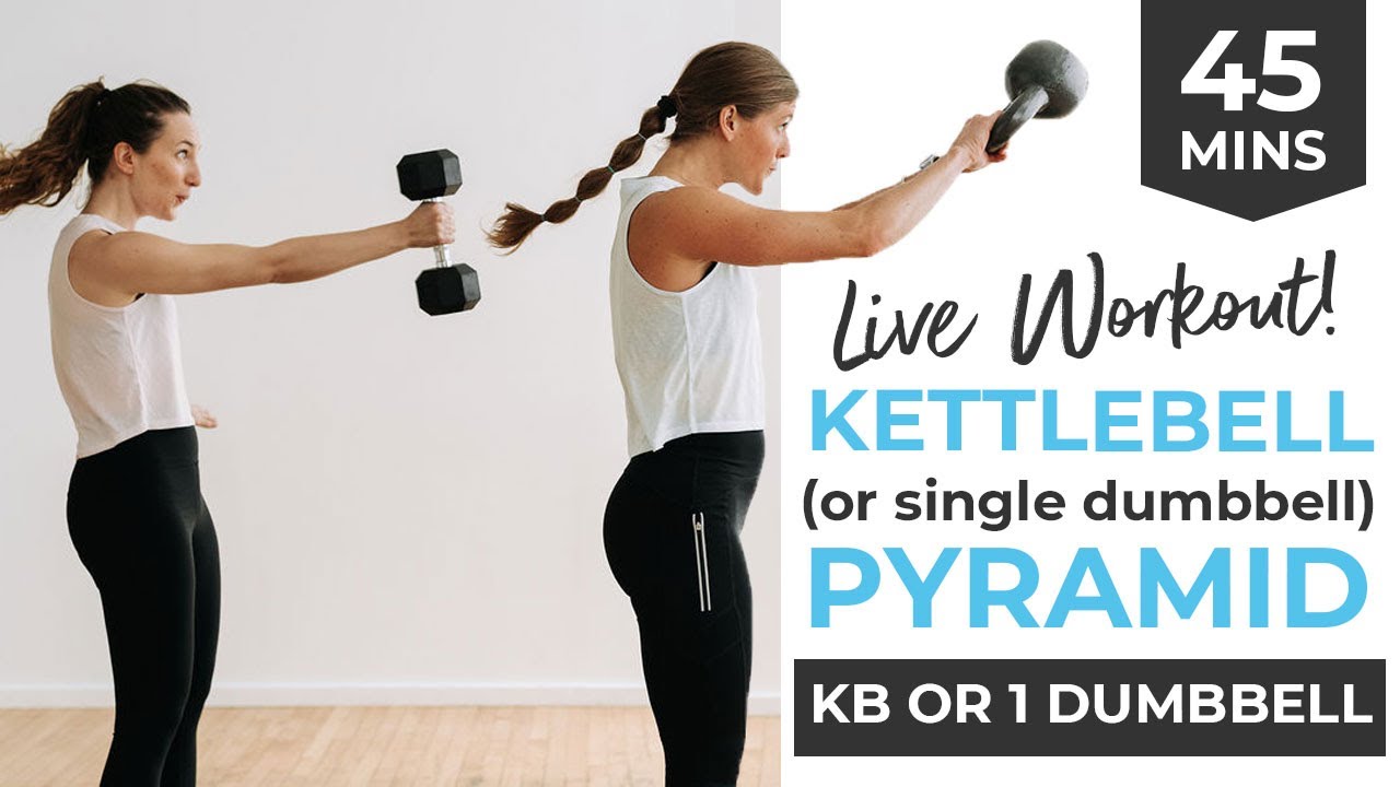 Try This Single Kettlebell Workout To Torch Fat And Move