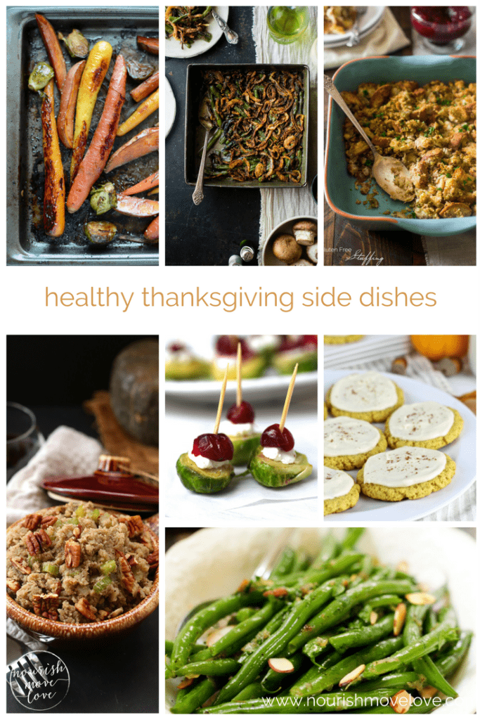 16 healthy thanksgiving side dishes + desserts | nourish move love