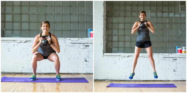 Strength + Conditioning Kettlebell Workout | Nourish Move Love