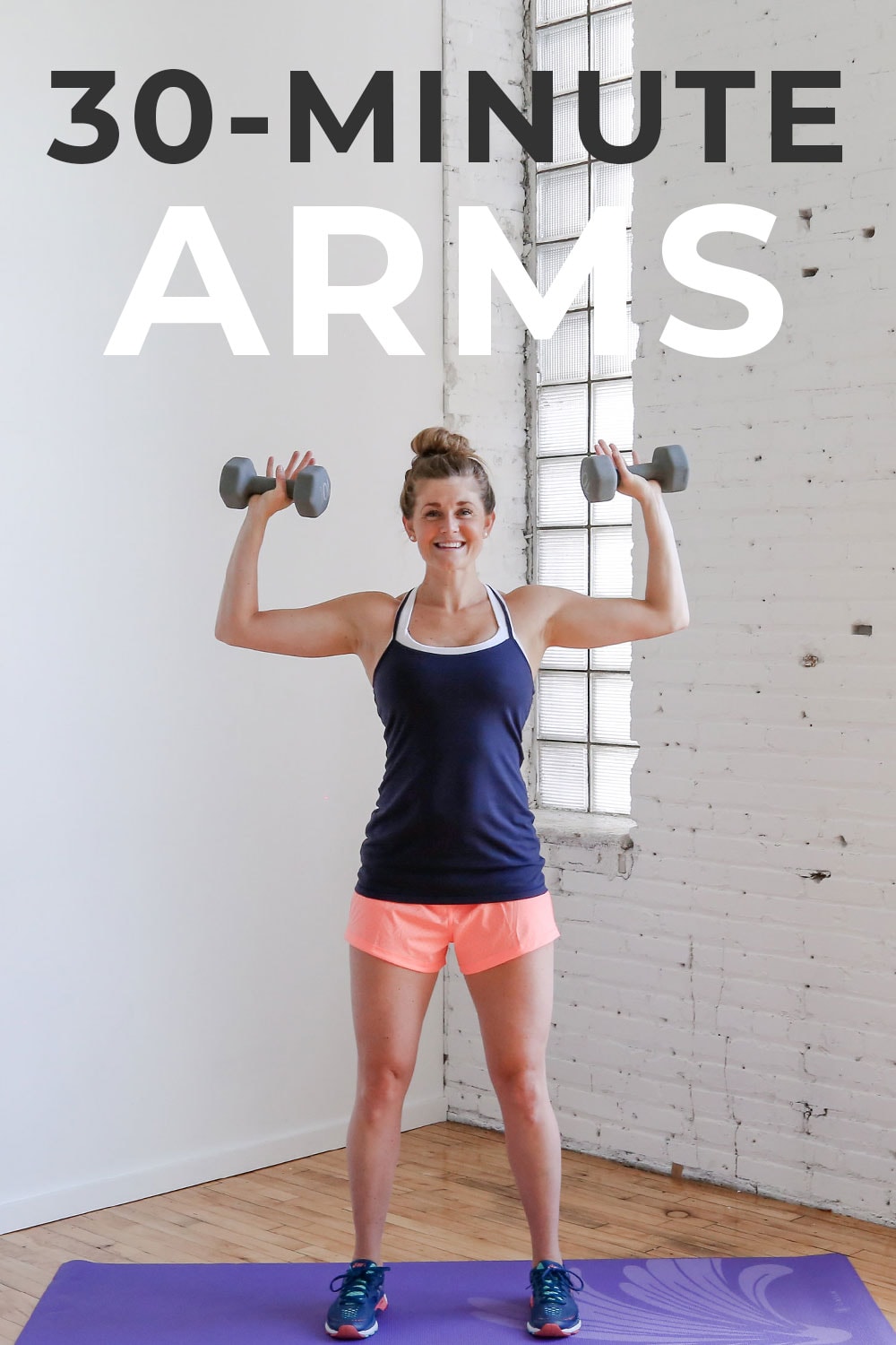 Sculpted Arms Dumbbell Workout | Nourish Move Love