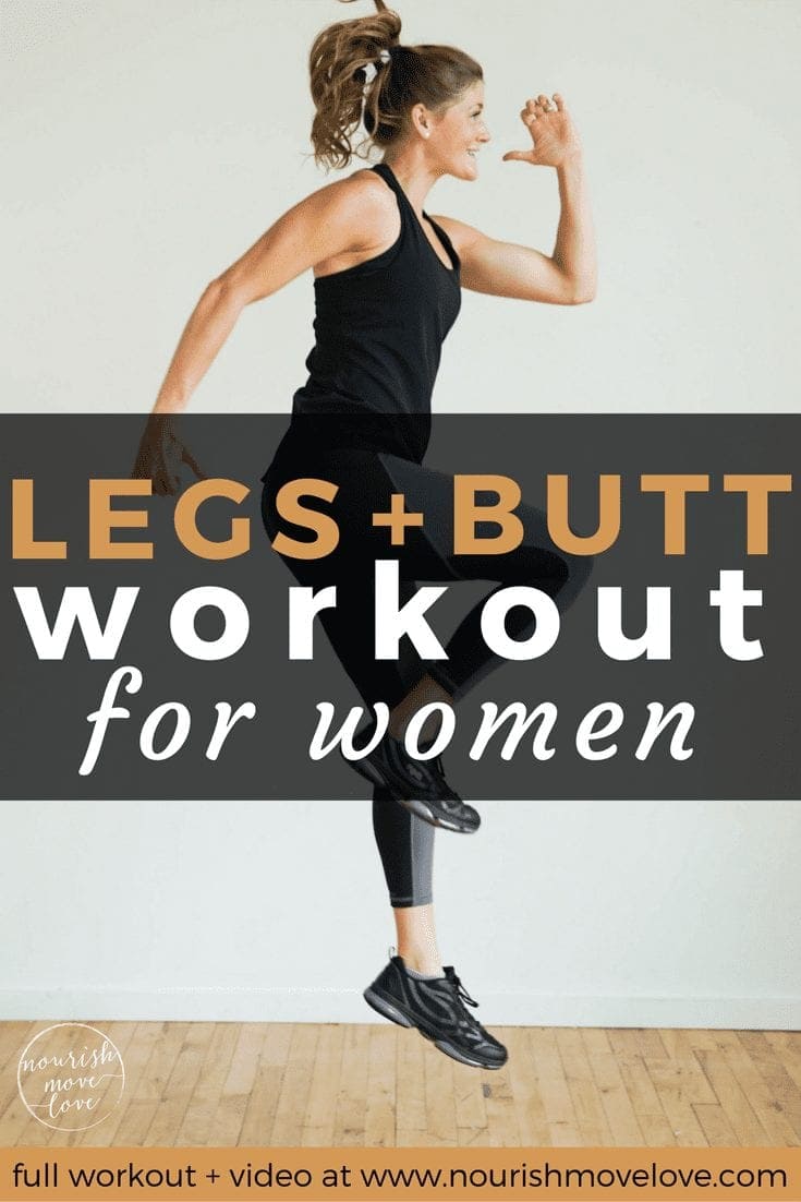 40-Minute Glute Workout for Women (Video) | Nourish Move Love