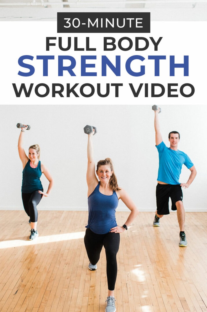 30-Minute Strength Circuit Workout (Video) | Nourish Move Love