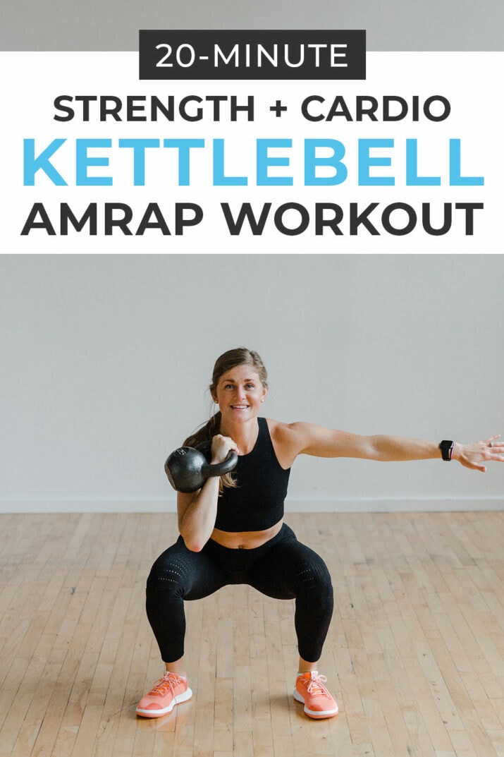 30-Minute Kettlebell Leg Workout (Video) | Nourish Move Love