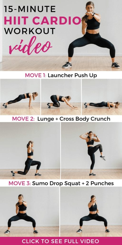 Cardio workout exercises list