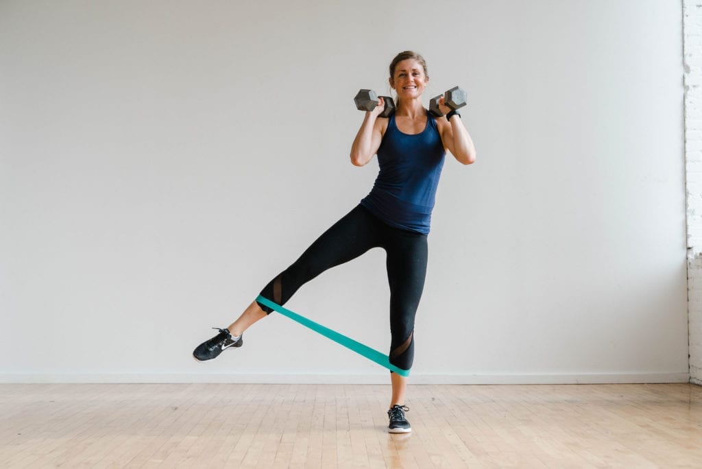8 Resistance Band Exercises For Legs (Video), Nourish Move Love
