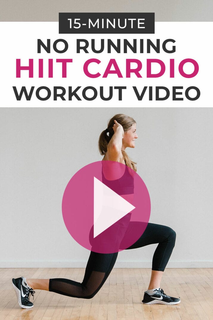 15-Minute HIIT Cardio Workout (VIDEO) | Nourish Move Love