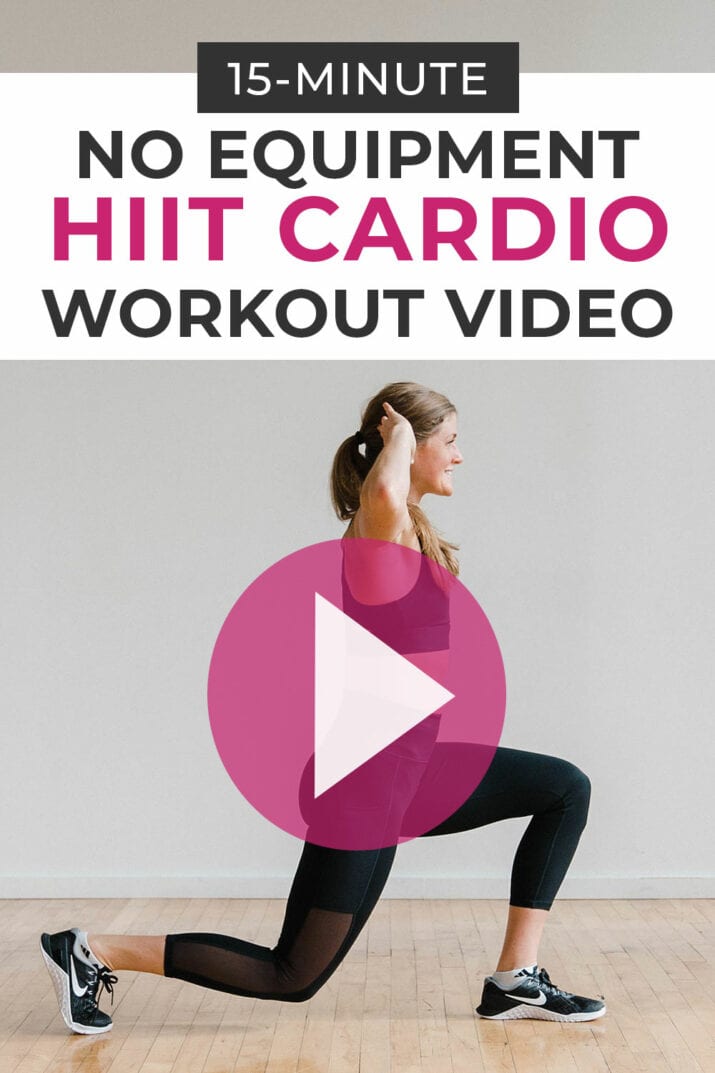 15-Minute HIIT Cardio Workout (VIDEO) | Nourish Move Love