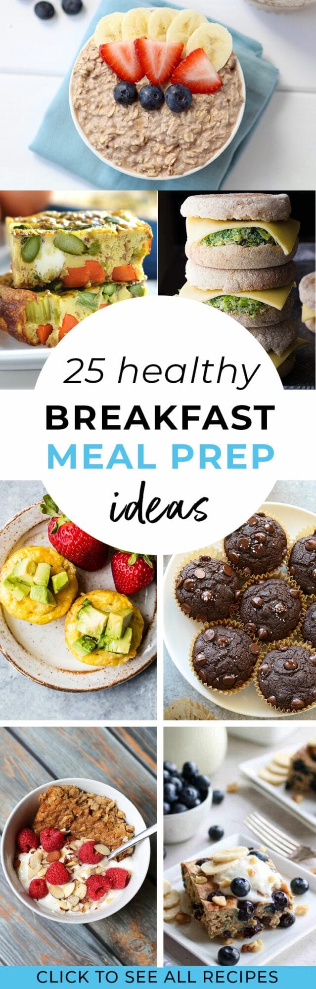 25 Healthy Breakfast Meal Prep Ideas | Nourish Move Love