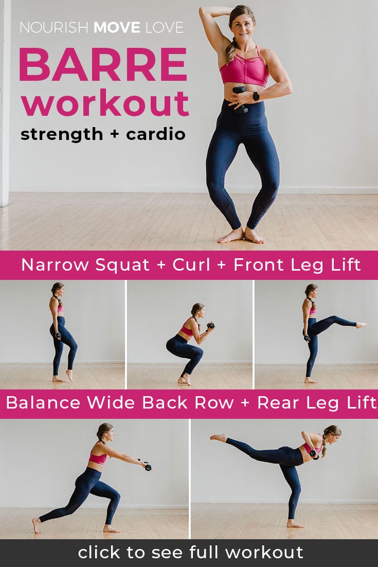 Barre Workout Cardio Bare At Home Workout Nourish Move Love 0774