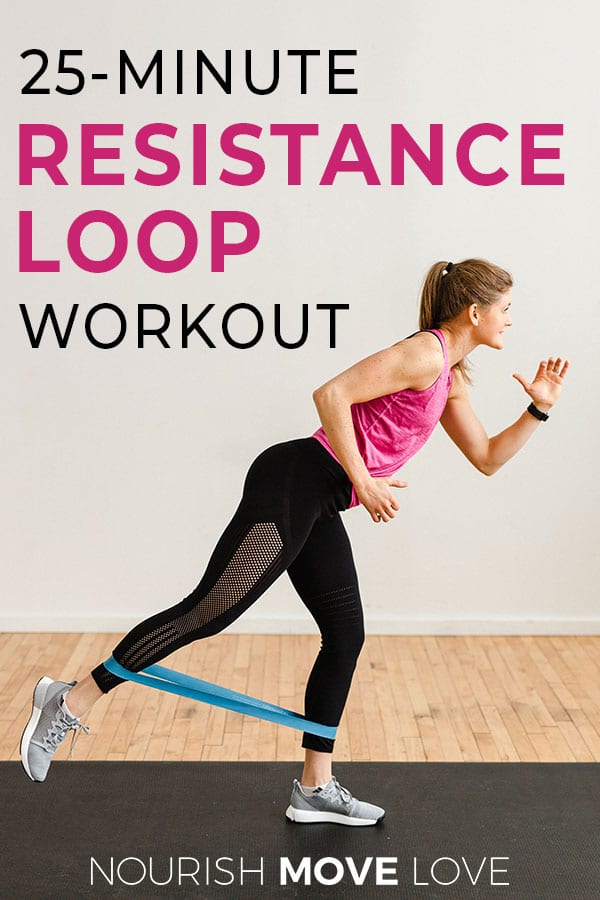 resistance loop workout booty bands Nourish, Move, Love