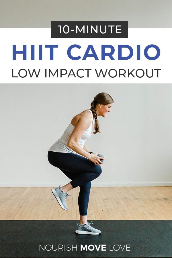 10 Minute Low Impact Hiit Workout Video Nourish Move Love