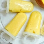 mango popsicles | fruit popsicles