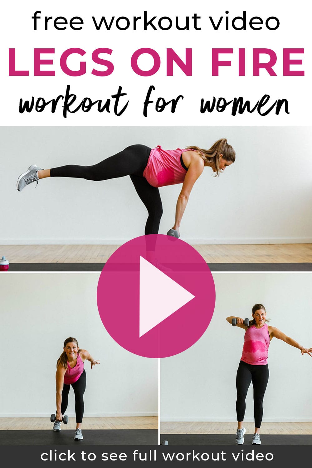 30-Minute Leg Day Workout (Video) | Nourish Move Love