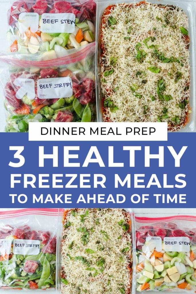 Easy Freezer Meals: 3 Dinners to Stock Your Freezer | Nourish Move Love