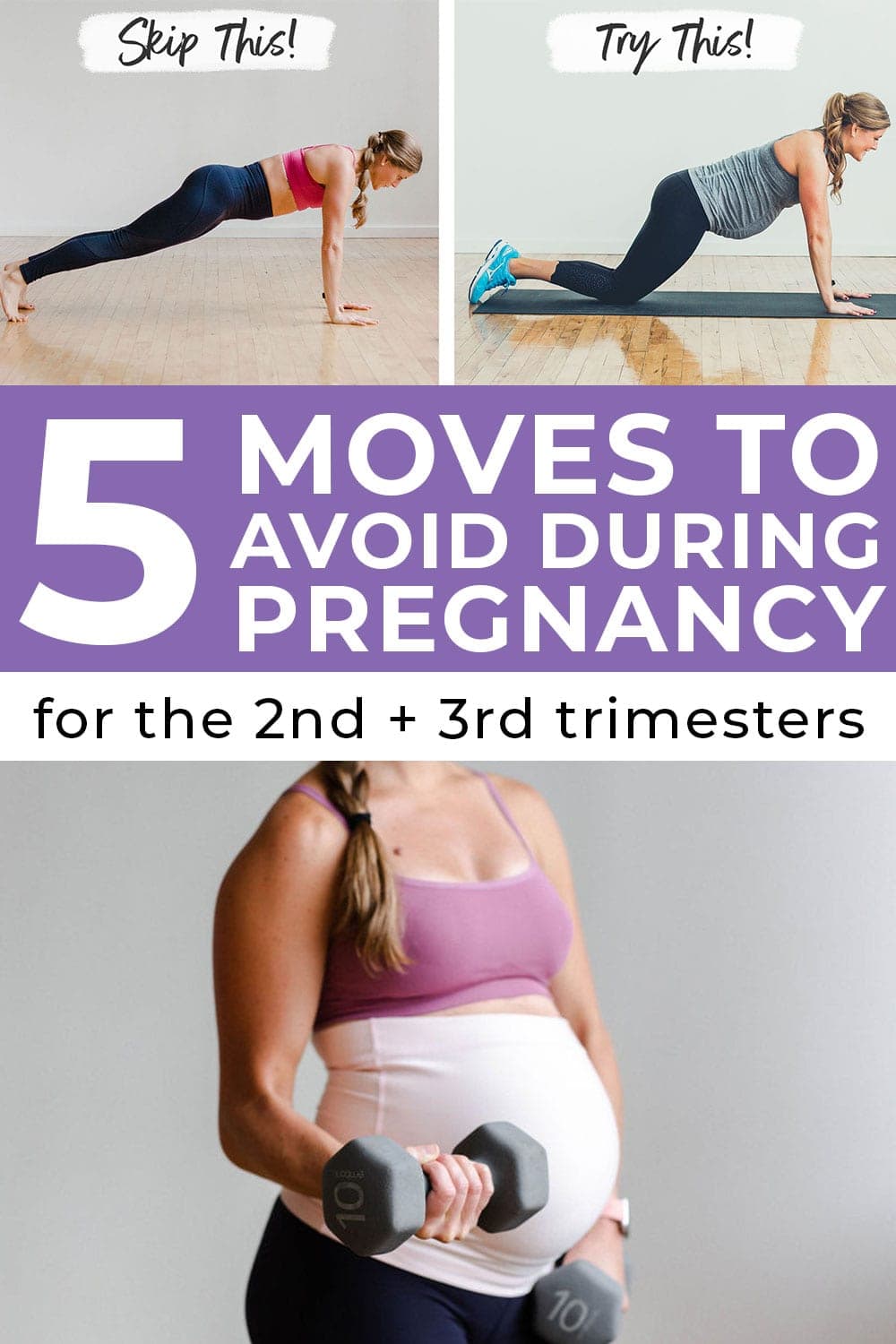 5 Exercises To Avoid During Pregnancy Nourish Move Love