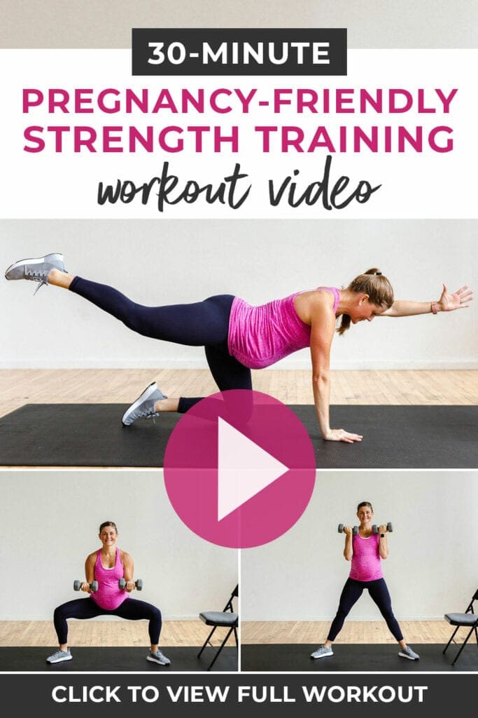 Strength Training 30 Minute Pregnancy Workout Nourish