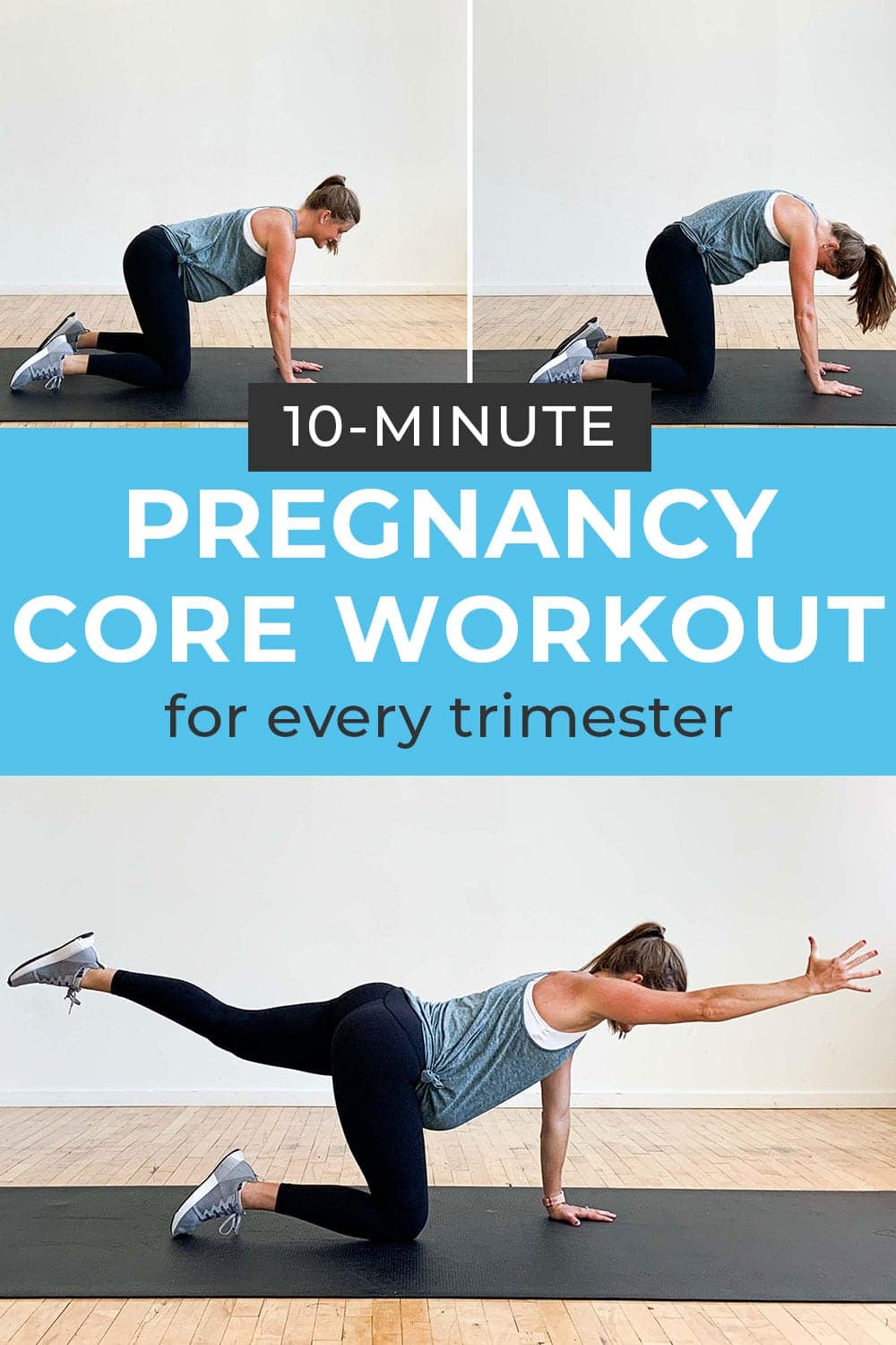 8 Safe Pregnancy Ab Exercises Video Nourish Move Love