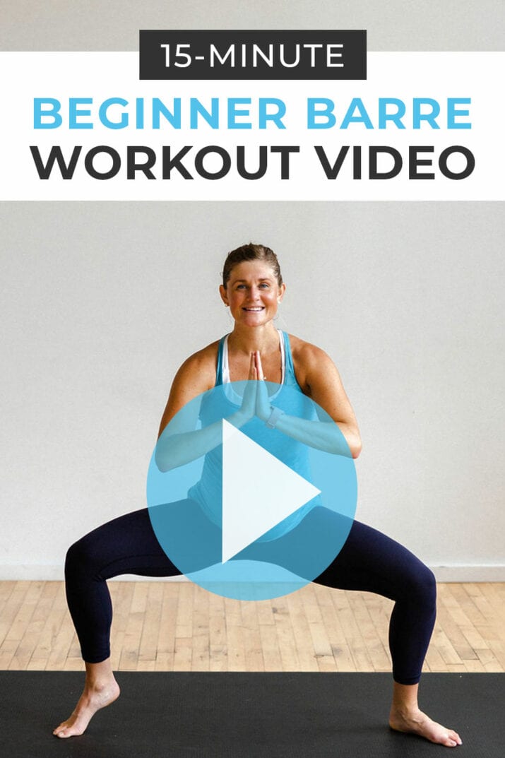 15-Minute Low Impact Cardio Barre Workout | Nourish Move Love