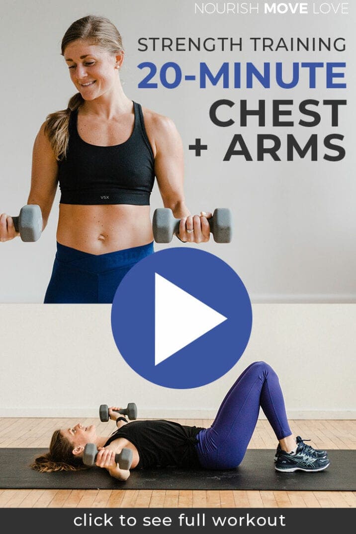 6 Best Chest Exercises For Women Video Nourish Move Love