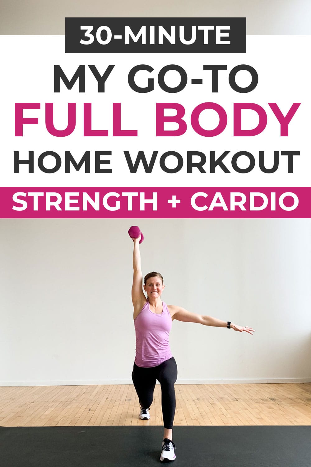 BEST Strength + HIIT Home Workout for Women | Nourish Move Love