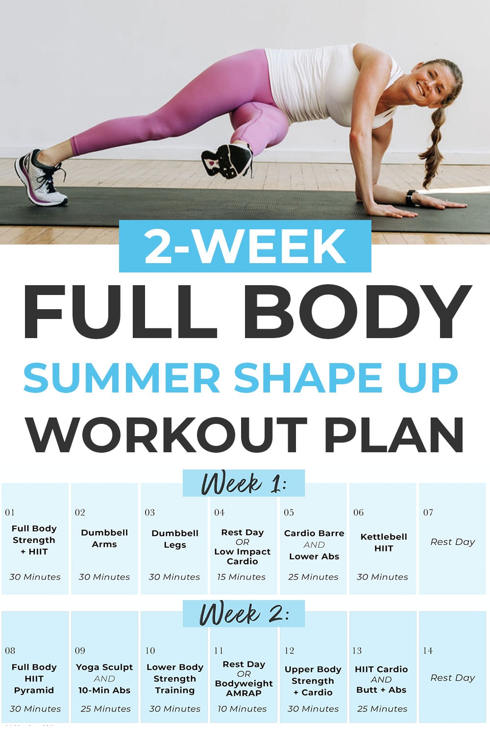 Free 14 Day Workout Plan Pdf Nourish Move Love 4089