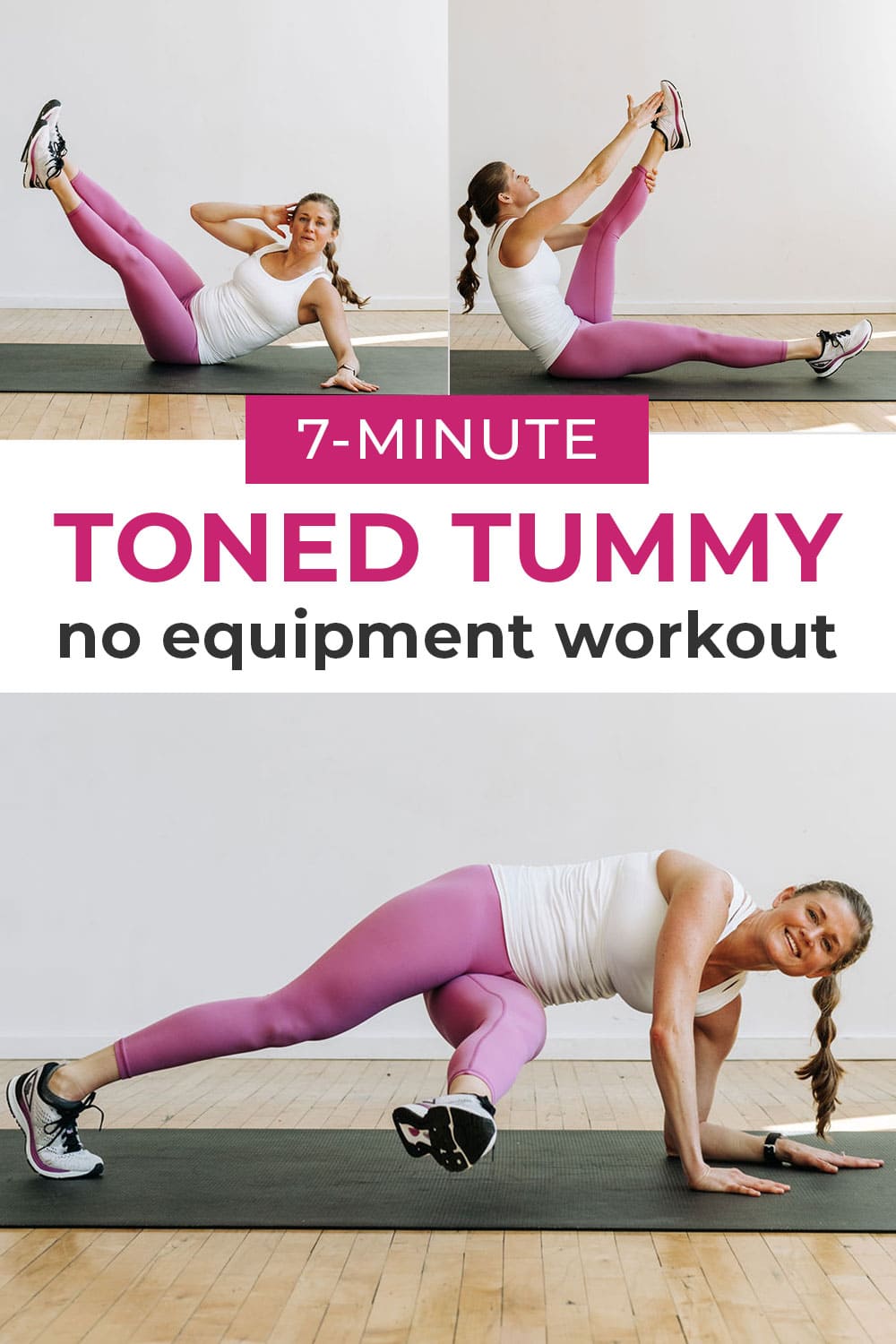 7-Minute Abs Workout For Women (Video) | Nourish Move Love