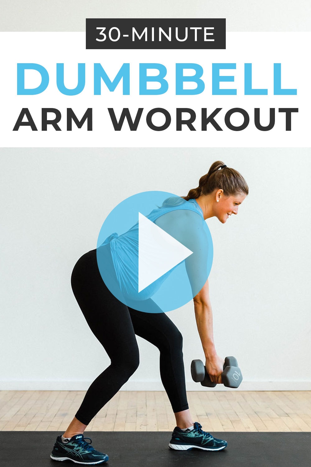 30-Minute Dumbbell Arm Workout (Video) | Nourish Move Love