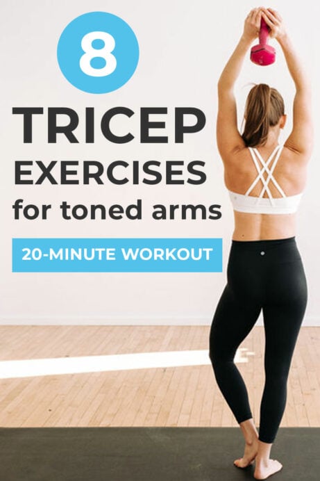 The Best Tricep Exercises Tricep Exercises For Women Nourish Move Love 9397