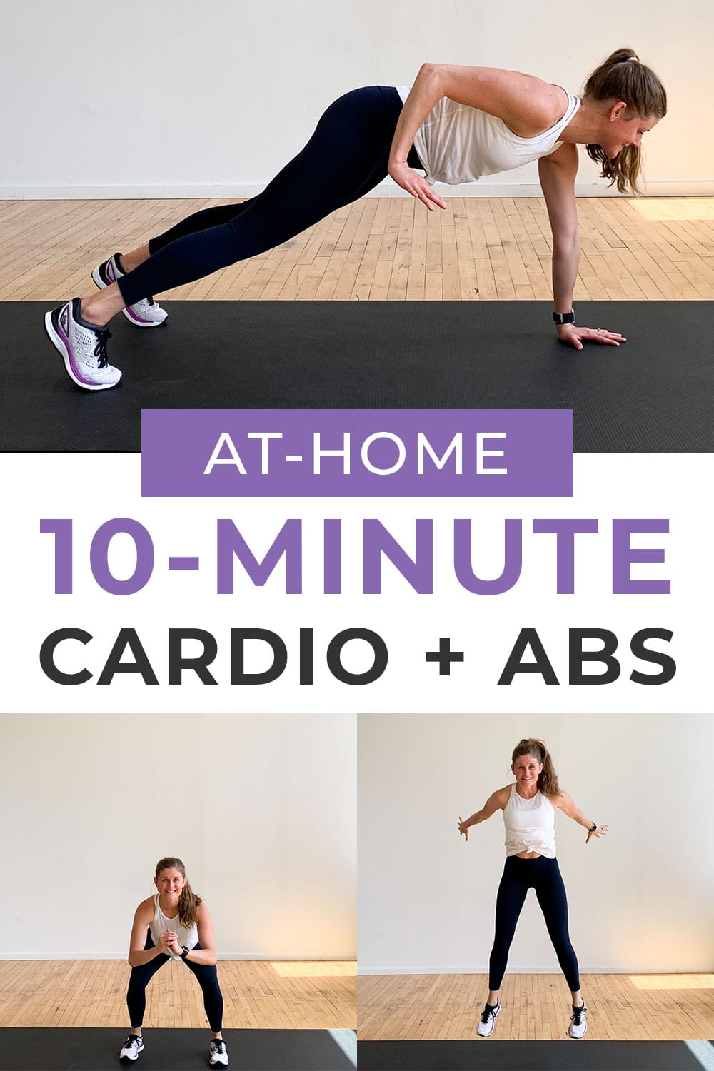 10-Minute Cardio and Abs Workout (Video) | Nourish Move Love