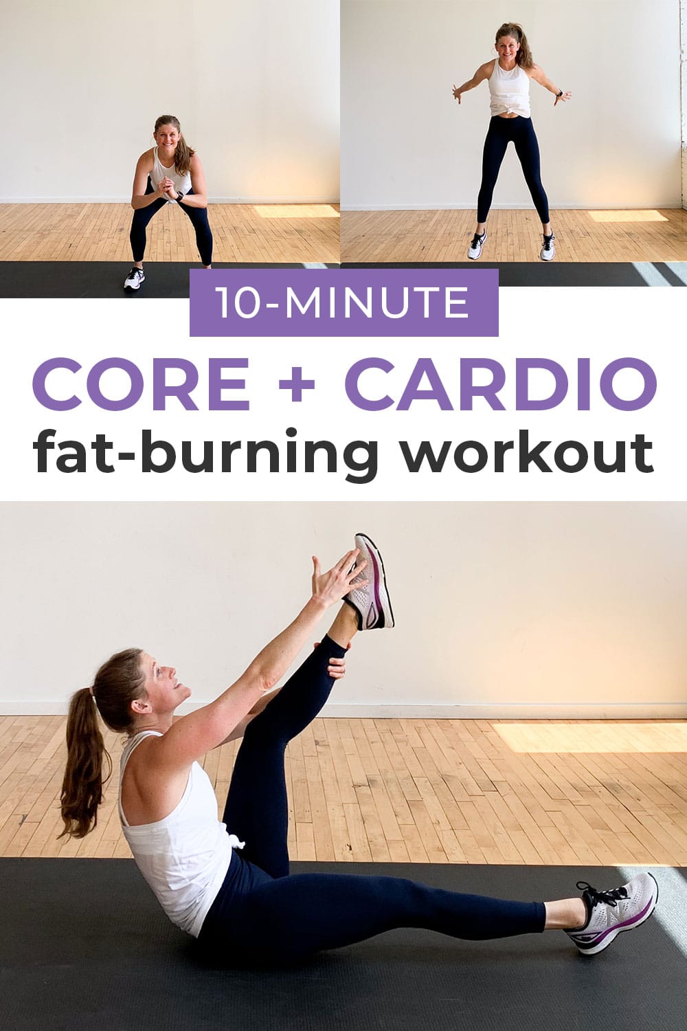 10 Minute Cardio And Abs Workout Video Nourish Move Love 5644