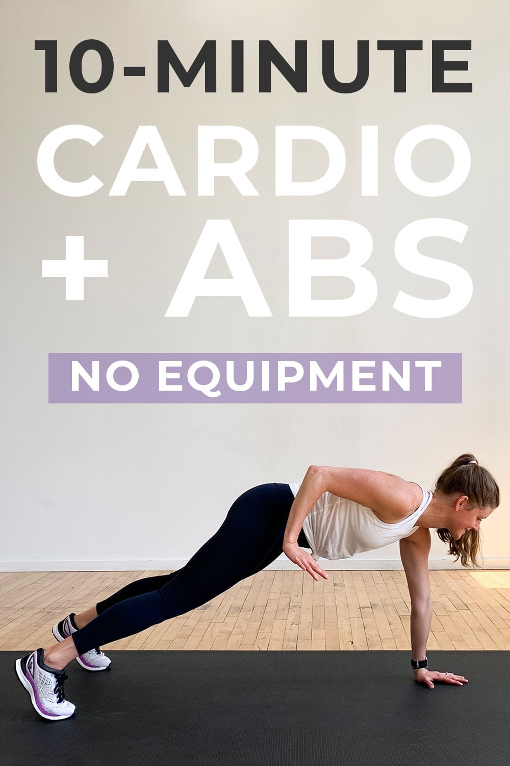 10-Minute Cardio and Abs Workout (Video) | Nourish Move Love