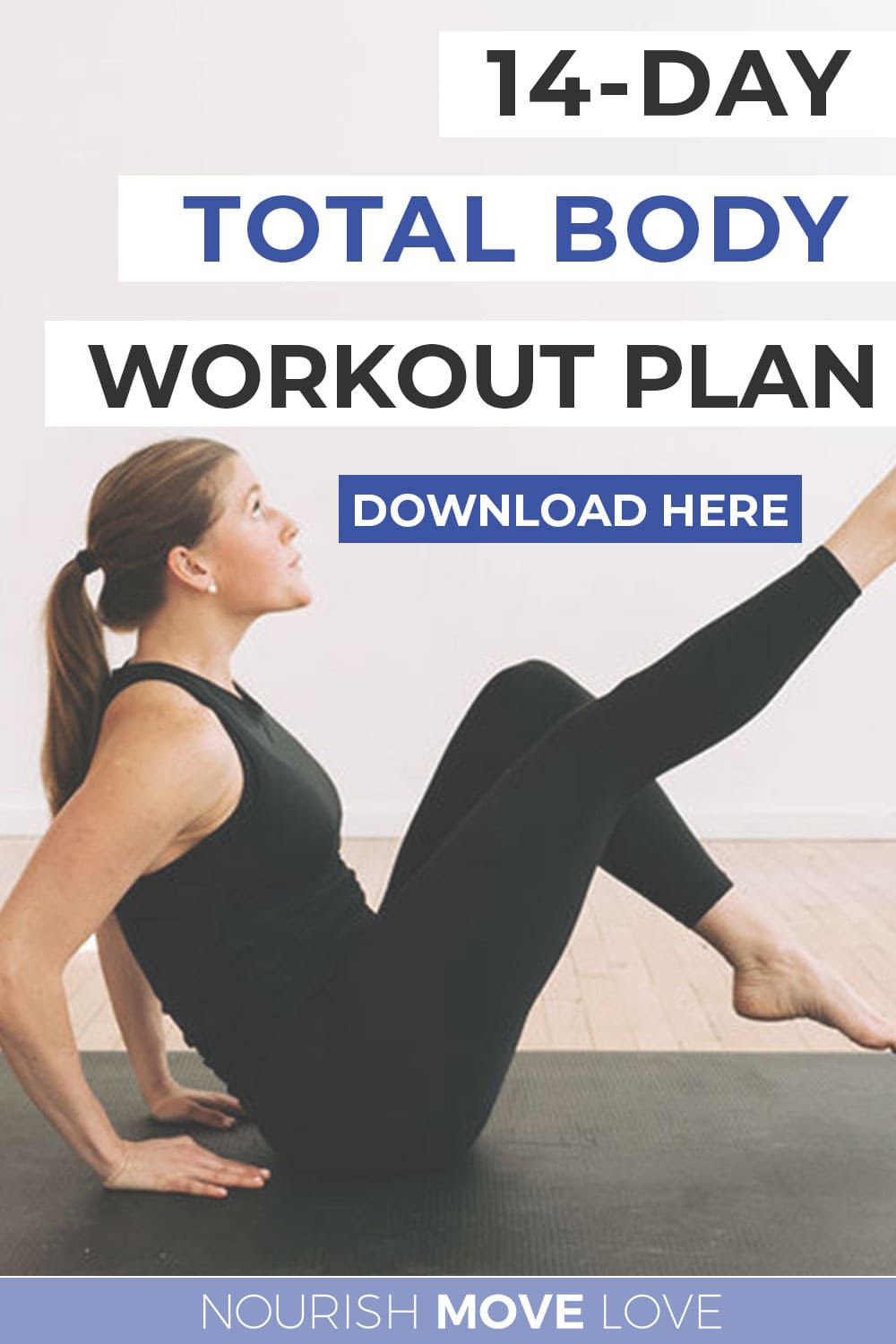 Free 14-Day Workout Challenge (PDF) | Nourish Move Love