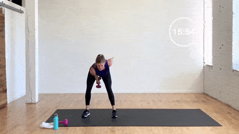 30-Minute Lower Body Dumbbell Workout (Video) | Nourish Move Love
