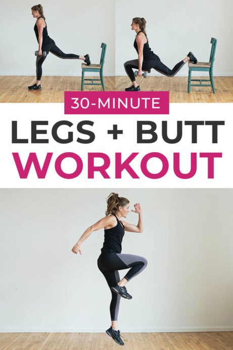 30-Minute Booty Building Glute Workout For Women | Nourish Move Love