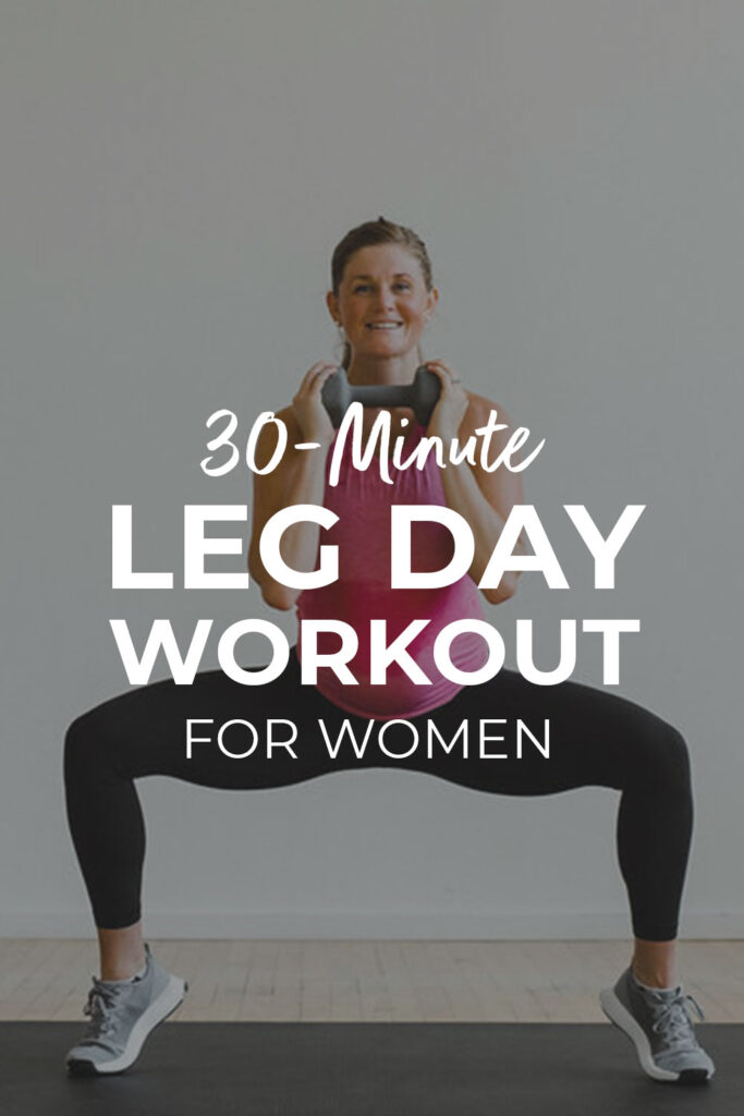 30 Minute Leg Day Workout For Women Video Healthprodukt Com