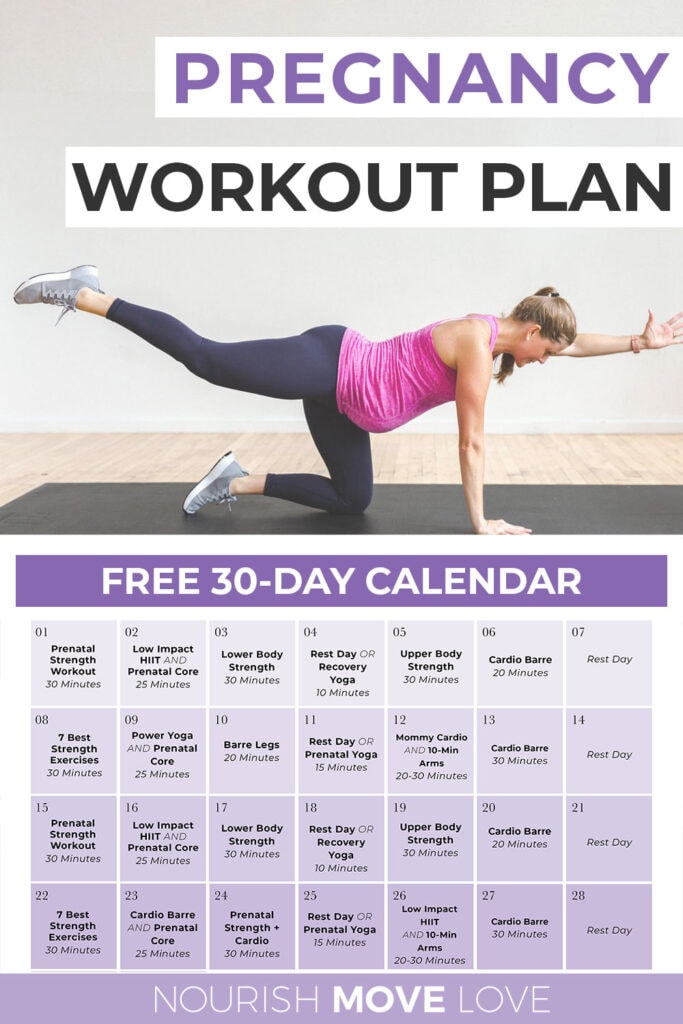 PregnancyWorkoutPlan2 - Nourish, Move, Love