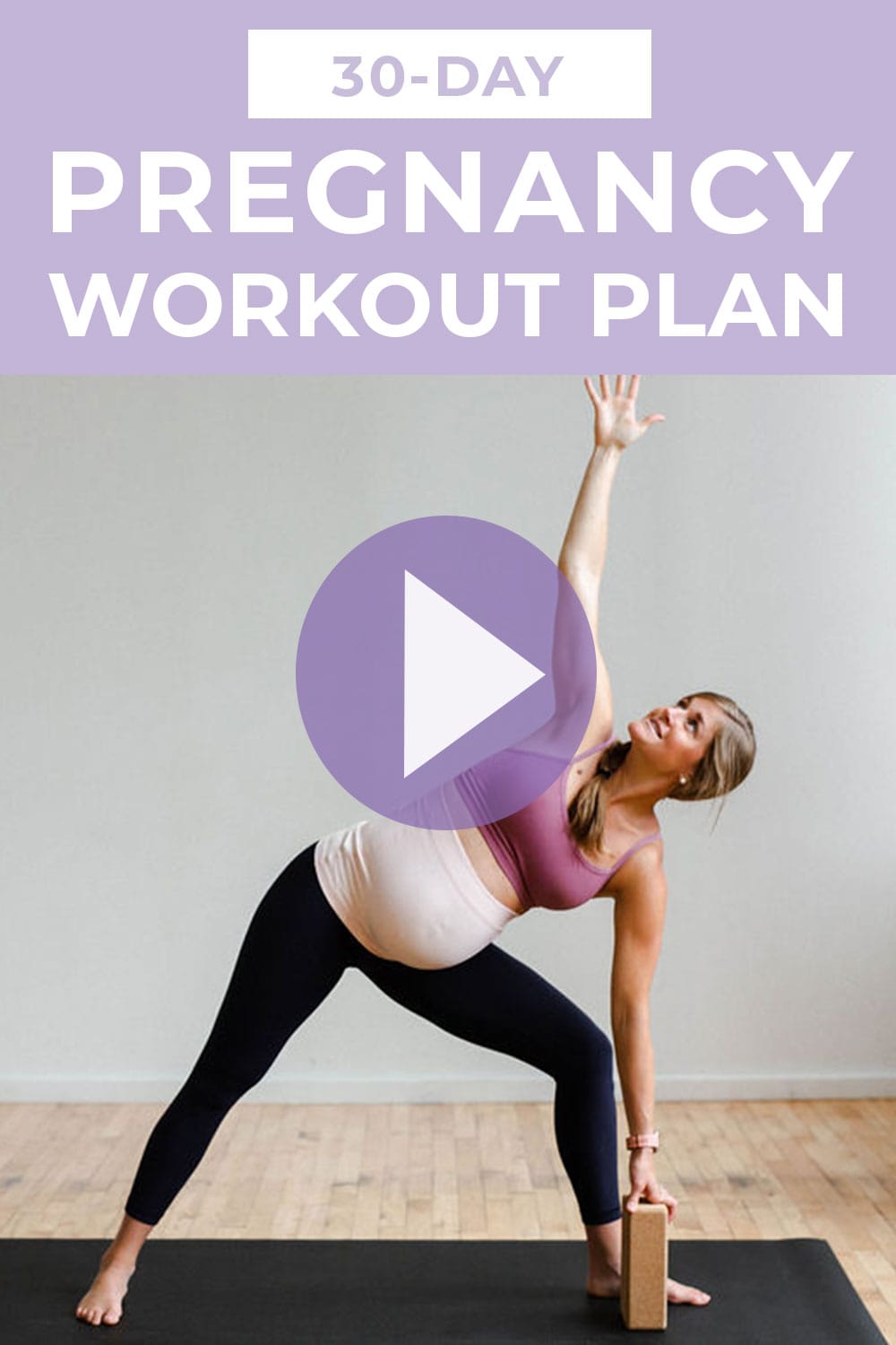 Free Pregnancy Workout Plan By Trimester Nourish Move Love