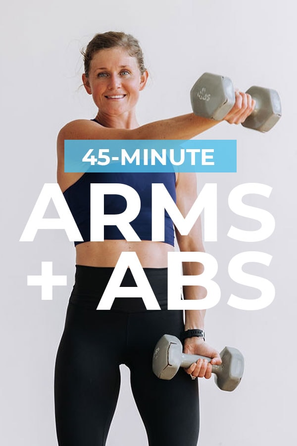 45-Minute Arms and Abs Workout (Video)