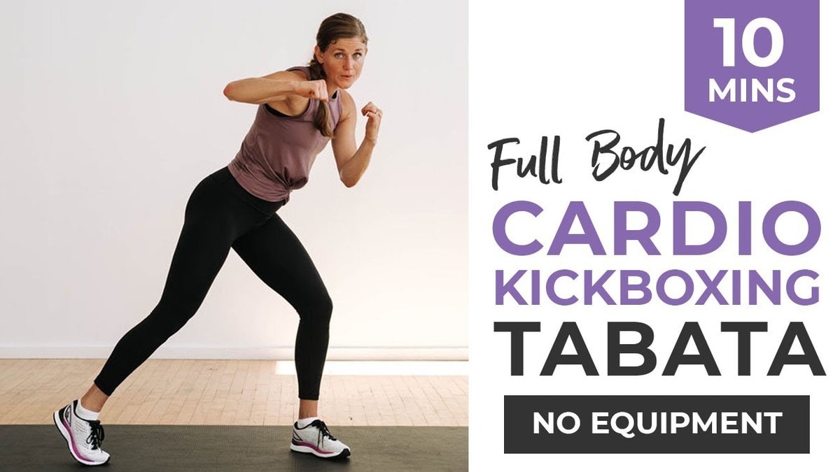 30-Minute No-Equipment Cardio Kickboxing Workout 