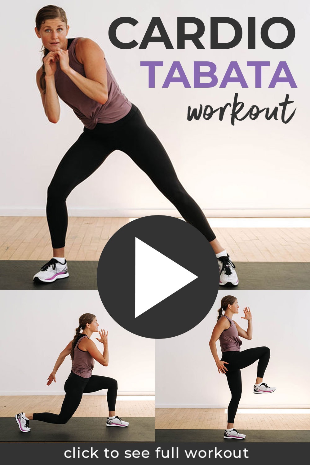 10-Minute Cardio Kickboxing Tabata Workout | Nourish Move Love