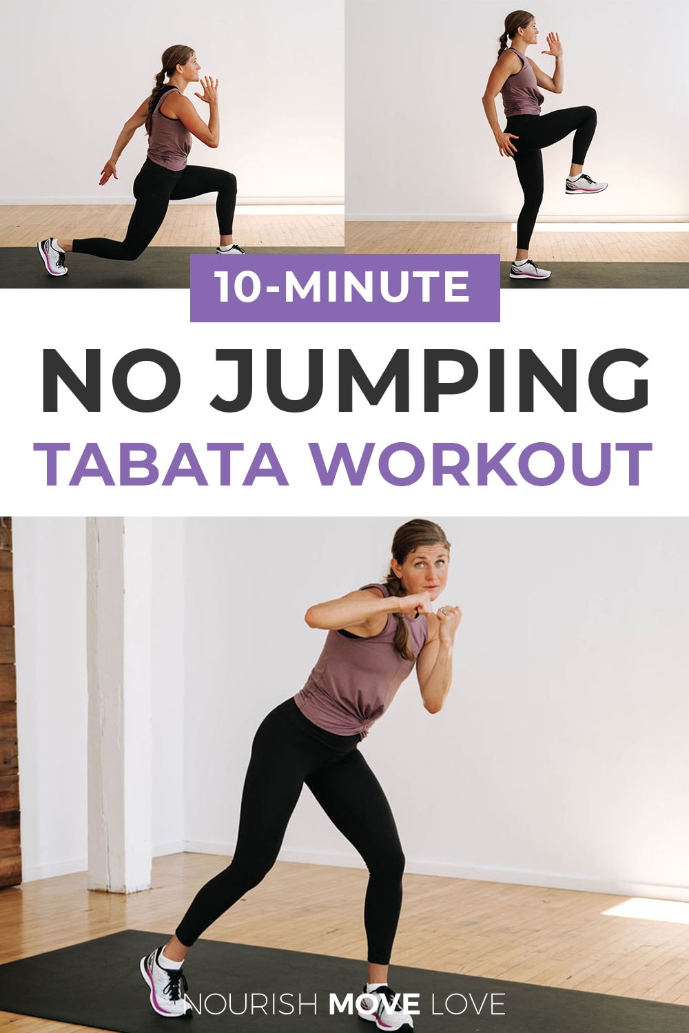 Minute Cardio Kickboxing Tabata Workout Nourish Move Love