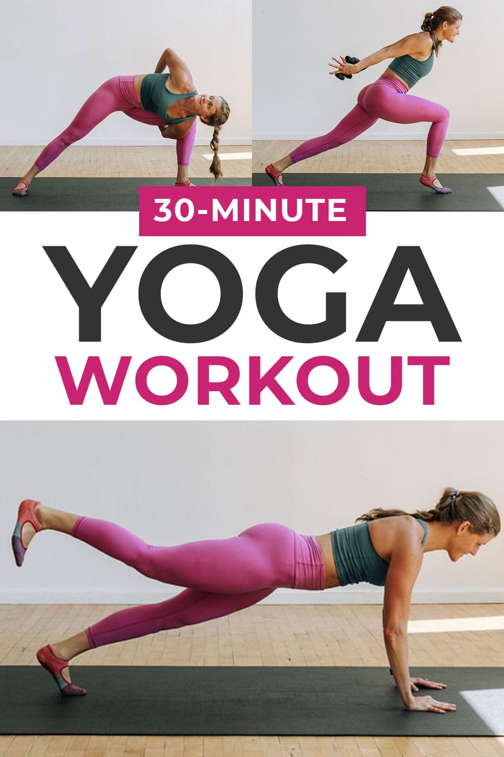 30-Minute Yoga Sculpt Workout (Video) | Nourish Move Love