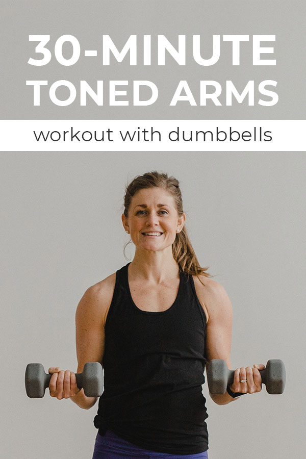 25-Minute Toned Arms Workout (Video) | Nourish Move Love