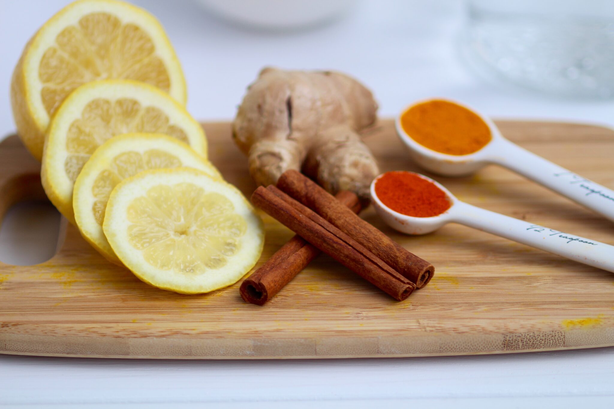 Detox Tea Recipe: Lemon Ginger Turmeric Tea | Nourish Move Love