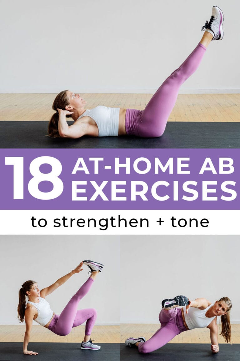 18 Best Ab Exercises For Women (Ab Workout) | Nourish Move Love