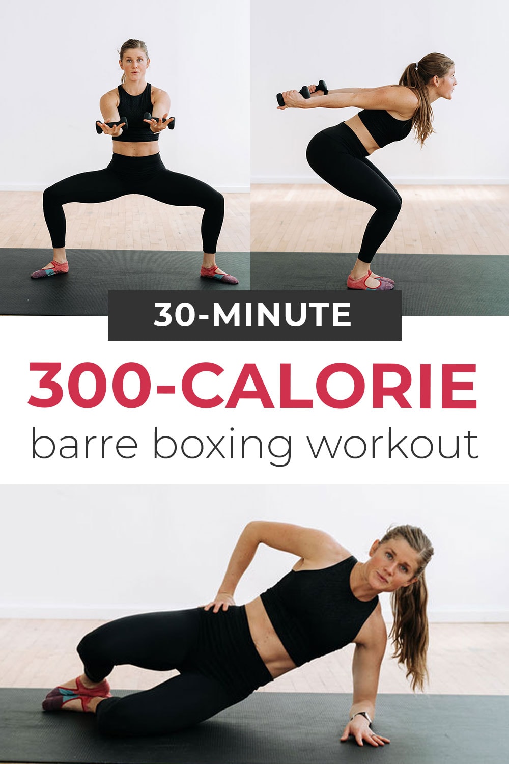 Cardio Kickboxing Barre Workout Video Nourish Move Love 3307