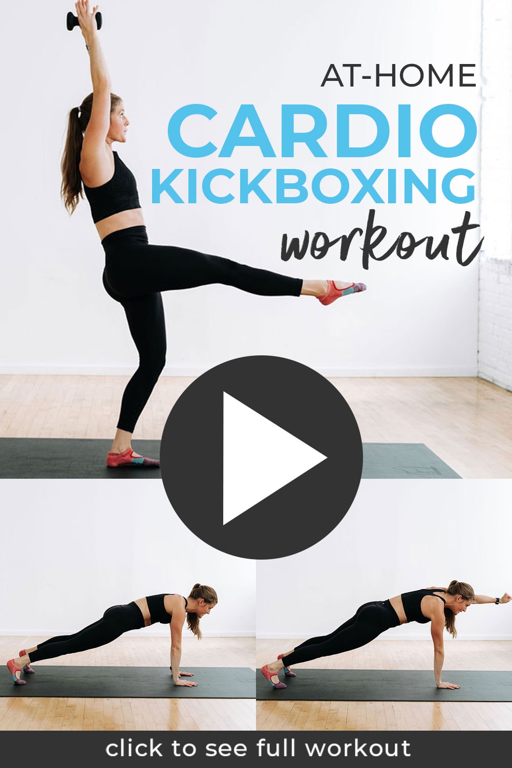 Cardio Kickboxing Barre Workout Video Nourish Move Love 3055