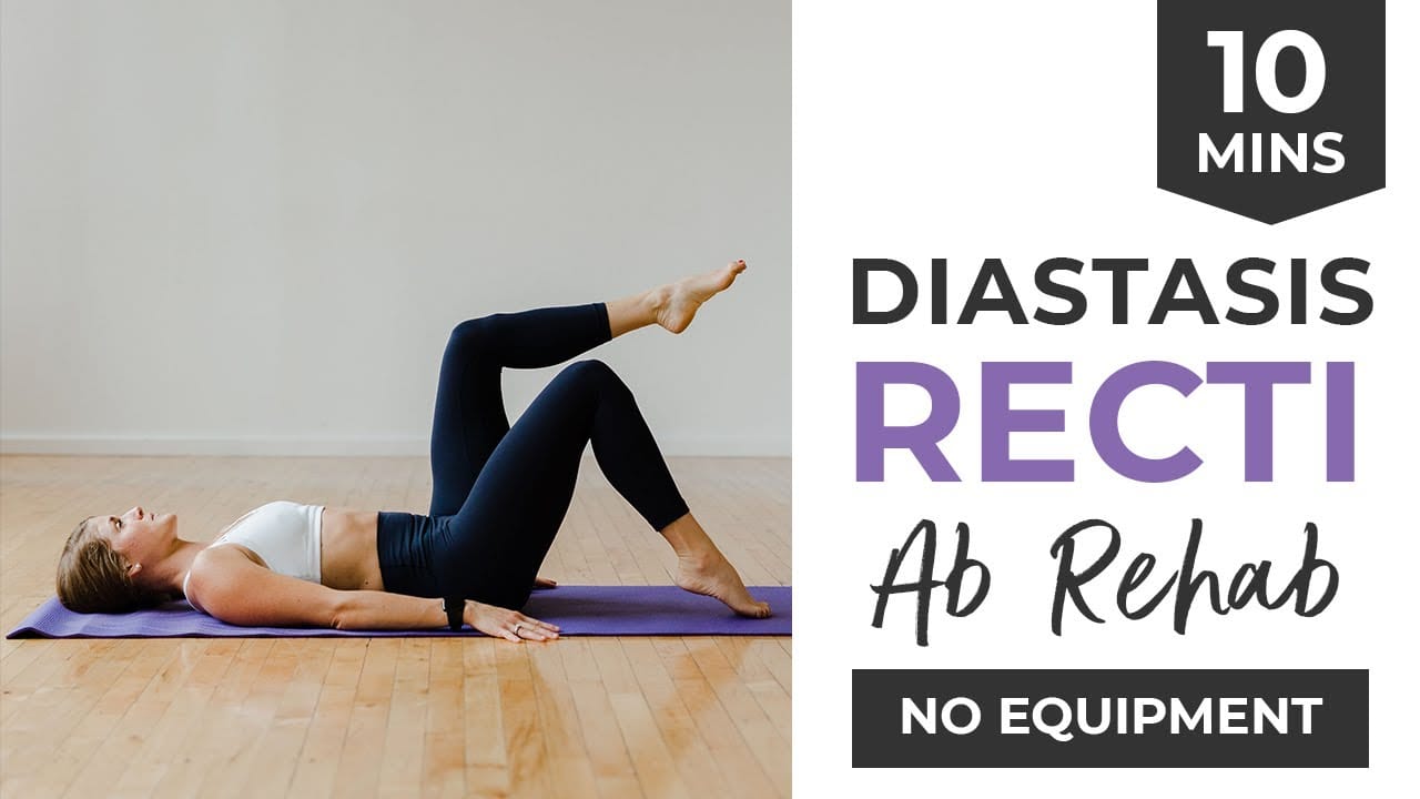 Diastasis Recti Repair Workout - BEGINNER - heal + strengthen your core  postpartum 